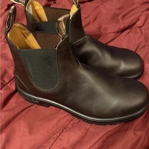 Men's Brown Leather Blundstone Boots